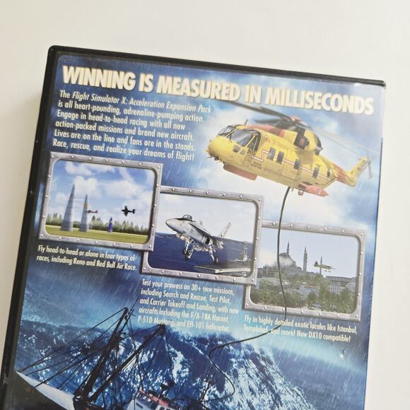 Microsoft Flight Simulator X Acceleration Expansion Pack Windows PC DVD Game1 - Picture 7 of 7